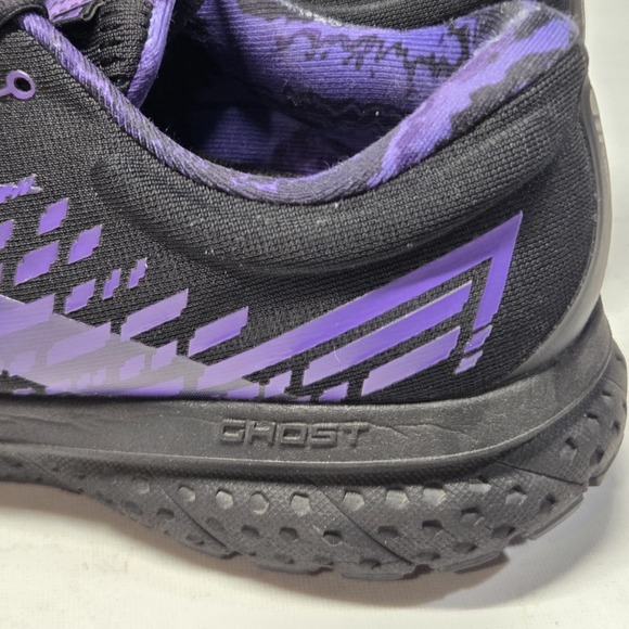 Brooks Shoes Mens 11 D Black Purple Ghost 13 Running Sneakers 1103481D098 main image 12